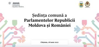 Mâine va avea loc ședința comună a Parlamentelor R. Moldova și României