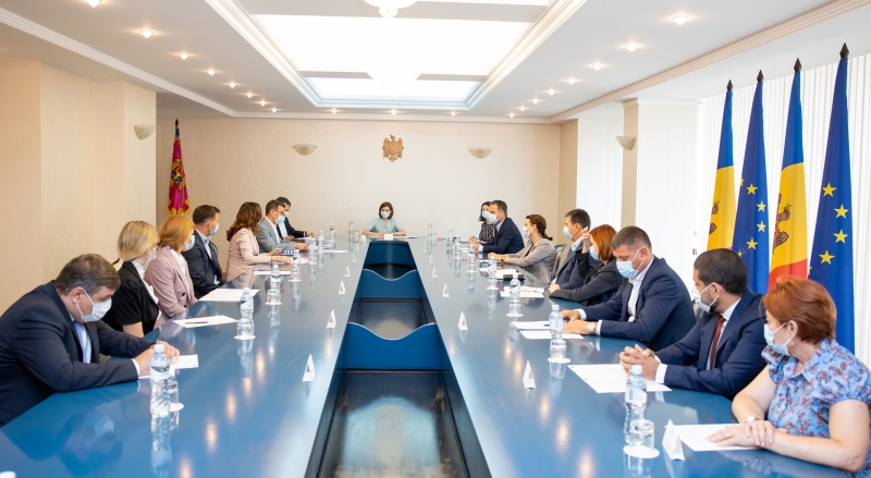 Maia Sandu a discutat cu reprezentanții Asociației Investitorilor Străini din Moldova despre situația mediului de afaceri