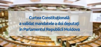 BCS are doi deputați noi