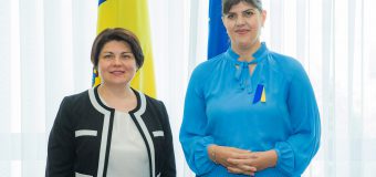 Natalia Gavrilița, la întrevedere cu Procurorul-șef european: Din primele luni am prioritizat reforma sistemului justiției