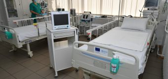 Uniunea Europeană și OMS au donat paturi și monitoare pentru pacienții din secțiile de terapie intensivă