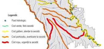 Cod Galben, Portocaliu și Roșu pentru râurile din Republica Moldova