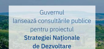 Strategia Națională de Dezvoltare „Moldova 2030” propusă spre consultări publice