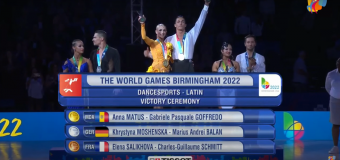 Dansatorii Gabriele Goffredo și Anna Matus au obținut medalia de aur la Jocurile Mondiale 2022 din Birmingham