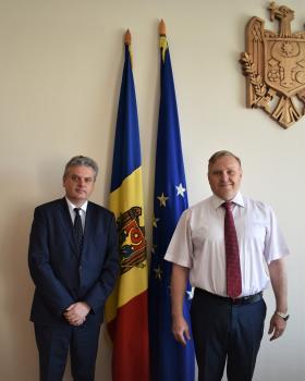 Serebrian, la discuții cu Ambasadorul Ucrainei