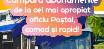 Abonamentele pentru călătoriile cu transportul public municipal pot fi procurate și la oficiile poștale din capitală și suburbii