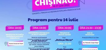 Festivalul „Te salut, Chișinău” începe astăzi. Iată programul