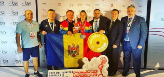 Halterofilă din R. Moldova – vicecampioană europeană Under 17