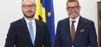 Ambasadorul României a trecut pe la Ministerul Justiției. Ce a discutat cu Sergiu Litvinenco