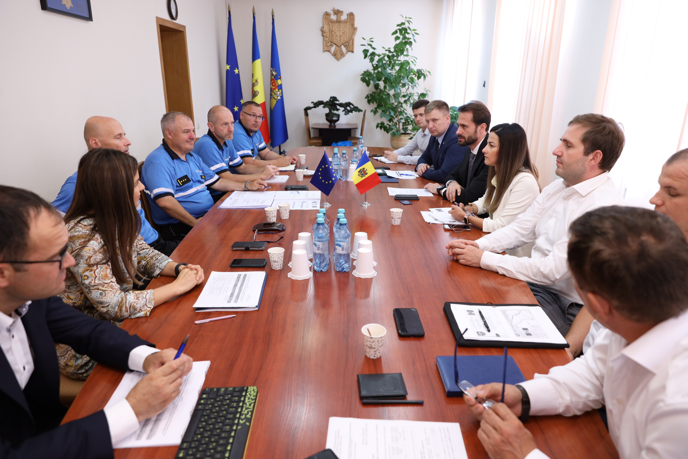 O delegație din Cehia în vizită la Serviciul Vamal și Poliția de Frontieră