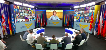 Maia Sandu și-a reafirmat, la Summitul „Platforma Crimeea”, susținerea pentru suveranitatea și integritatea teritorială a Ucrainei