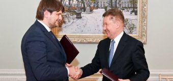 Andrei Spînu a avut o discuție cu șeful „Gazprom”