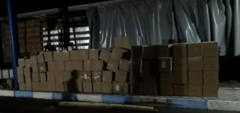 Peste 3,8 milioane de țigări, camuflate într-o remorcă, au fost ridicate la Vulcănești, la ieșirea din țară, spre Ucraina