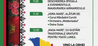Ziua Independenței Republicii Moldova va fi marcată cu fast, la Orhei