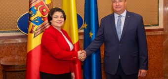 Natalia Gavrilița, la întrevedere cu Premierul român: Contăm în continuare pe implicarea prietenilor noștri de la București în gestionarea procesului de aderare la UE