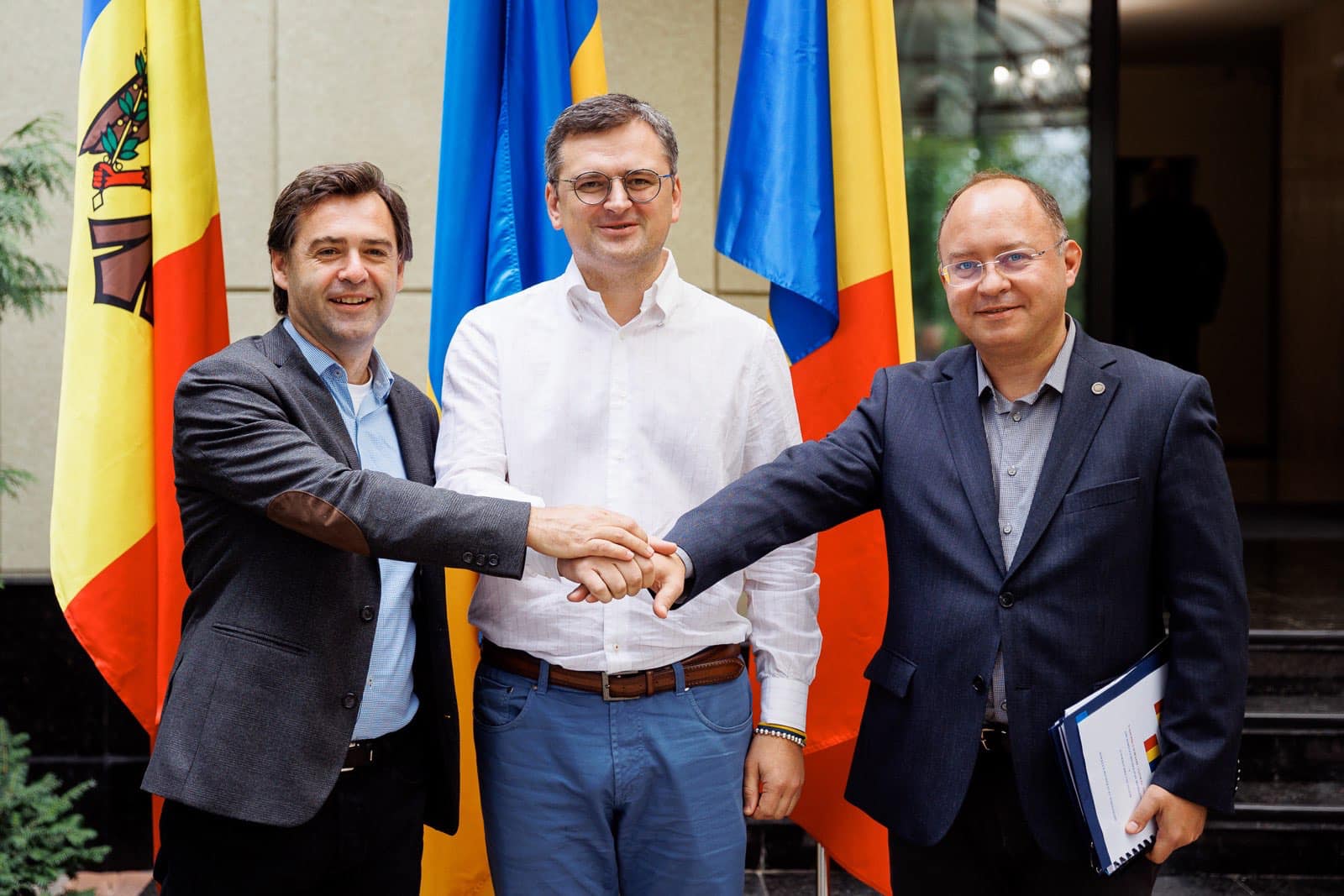 (FOTO) Miniștrii de externe ai R. Moldova, România și Ucraina – reuniți la Odesa