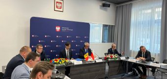 Comisia interguvernamentală moldo-polonă pentru cooperare economică în ședință. Ministrul Gaibu participă