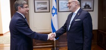 Noul Ambasador al Statului Israel – la discuții cu Igor Grosu
