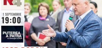 Igor Dodon anunță că va participa la emisiunea „Puterea a patra”