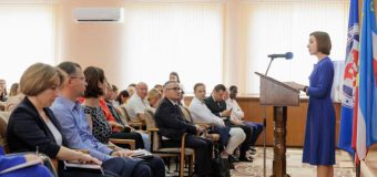 Maia Sandu a mers astăzi în Găgăuzia: Mă voi întoarce cu drag