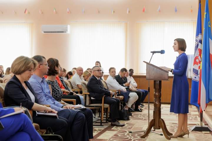 Maia Sandu a mers astăzi în Găgăuzia: Mă voi întoarce cu drag