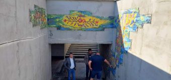 (FOTO) O nouă viață pentru pasajul subteran din strada Ion Creangă și Calea Ieșilor