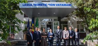 Premierul, la inaugurarea clădirii renovate a L.T. „Ion Vatamanu” din Strășeni: Scopul nostru este să avem un sistem educațional modern