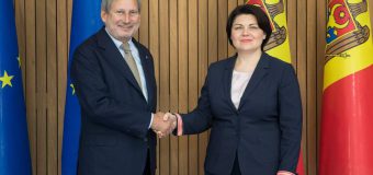 Agenda de reforme pentru integrarea europeană discutată de Premier cu Comisarul European Hahn