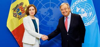 Maia Sandu și Secretarul general al ONU ai discutat războiul din Ucraina și situația din regiune