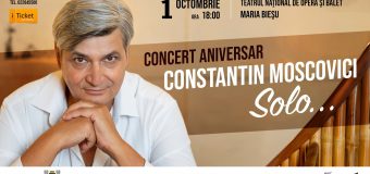 Concert aniversar! Naistul Constantin Moscovici  invită la un spectacol de zile mari pe 1 octombrie!