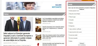 Un nou sondaj: Care e cea mai mare problemă la moment în Republica Moldova?