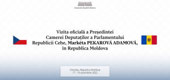 Președinta Camerei Deputaților a Cehiei va efectua o vizită oficială în țara noastră