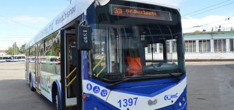 O nouă rută de troleibuz a fost lansată astăzi