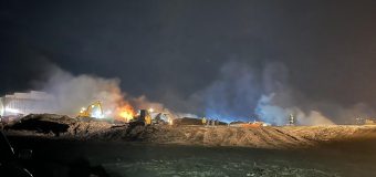 Incendiul din strada Uzinelor din Capitală a fost lichidat