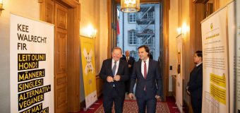 Nicu Popescu a discutat cu Președintele Parlamentului din Luxemburg: „Am discutat procesul de aderare la UE”