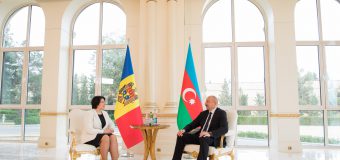 Gavrilița, la discuții cu Președintele Azerbaidjanului: Prioritatea noastră este consolidarea sectorului energetic