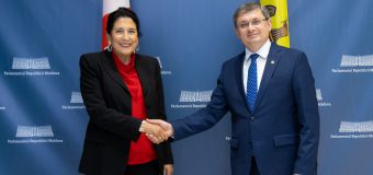 Igor Grosu, la întrevedere cu Președintele Georgiei: Ne dorim o cooperare mai intensă în domeniul comercial-economic