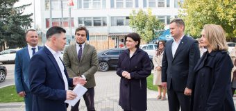 Natalia Gavrilița a vizitat o firmă cu capital străin din Ungheni