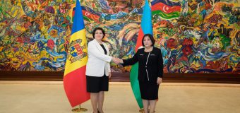 Natalia Gavrilița a discutat, la Baku, și cu Președintele Parlamentului azer