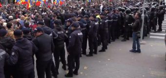 Partidul „ȘOR”: Poliția a operat rețineri în centrul capitalei