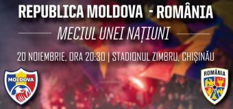 Republica Moldova și România vor juca un meci de fotbal amical