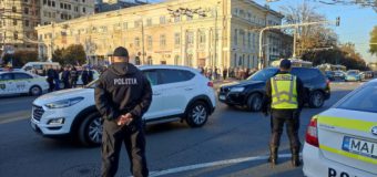 Poliția: Organizatorii protestului au încălcat intenționat cerințele stabilite anterior