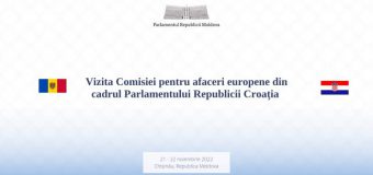 Un grup de deputați din Parlamentul Republicii Croația vor vizita țara noastră