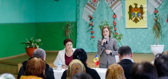 Maia Sandu a fost ieri și în localitatea Mereșeuca din raionul Ocnița