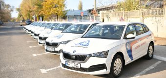 ASP s-a înnoit cu 12 autovehicule pentru procesul de examinare a viitorilor șoferi