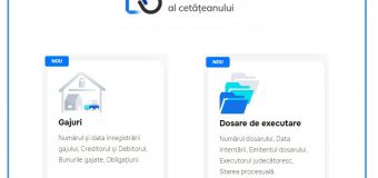 Informațiile despre gajuri sau dosare de executare pot fi accesate de către cetățeni în regim online