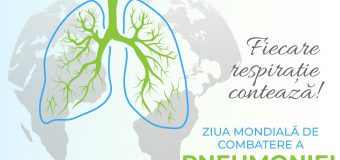 12 noiembrie – Ziua mondială de combatere a pneumoniei