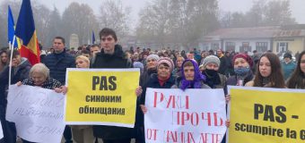 Protest la Soroca. PSRM și-a exprimat nemulțumirea față de „vremurile bune”