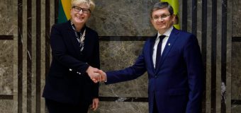 Președintele Parlamentului a discutat cu Premierul Lituaniei