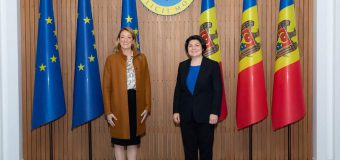 Roberta Metsola, către Natalia Gavrilița: Vom continua să ajutăm țara voastră